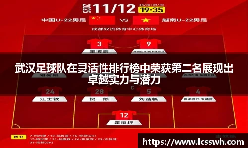 武汉足球队在灵活性排行榜中荣获第二名展现出卓越实力与潜力